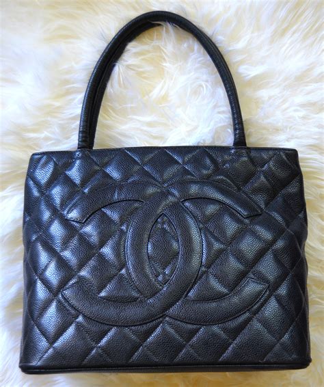 lauren conrad black chanel bag|chanel medallion tote purse.